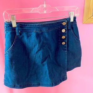 Wild Honey Denim Skort